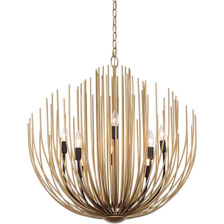 Minka Lavery Florenza 8 Light 28" Wide Abstract Chandelier Legacy Brass