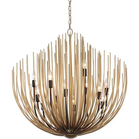 Minka Lavery Florenza 12 Light 32" Wide Abstract Chandelier Legacy Brass