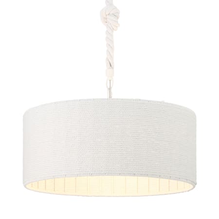 Minka Lavery Lodelle 3 Light 19" Wide Pendant Matte White