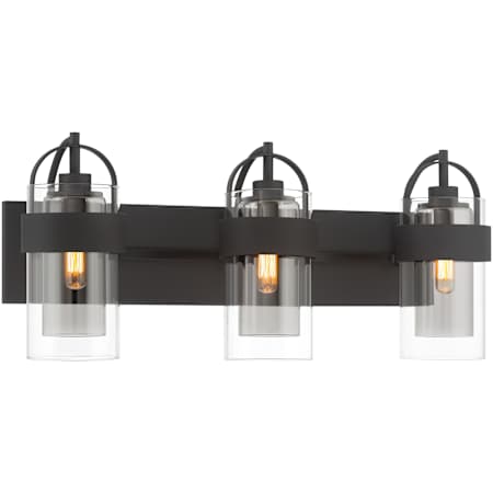 Minka Lavery Ravik 3 Light 24" Wide Vanity Light Dark Matte Black
