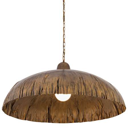 Minka Lavery Zinnia 36" Wide Pendant Antique Brass