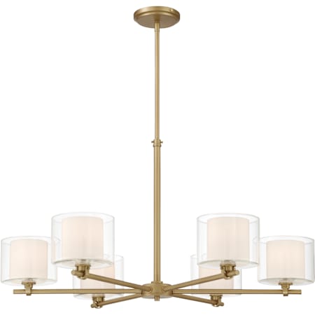 Minka Lavery Seville 6 Light 32" Wide Chandelier Legacy Brass