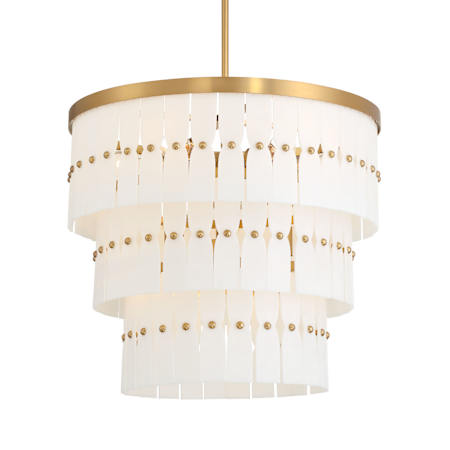 Minka Lavery Coronelle 9 Light 26" Wide Multi Light Pendant Legacy Brass