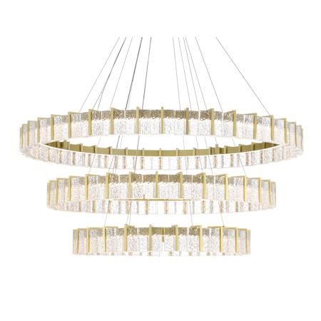 Minka Lavery Sevryn 45" Wide Ring Chandelier Soft Brass