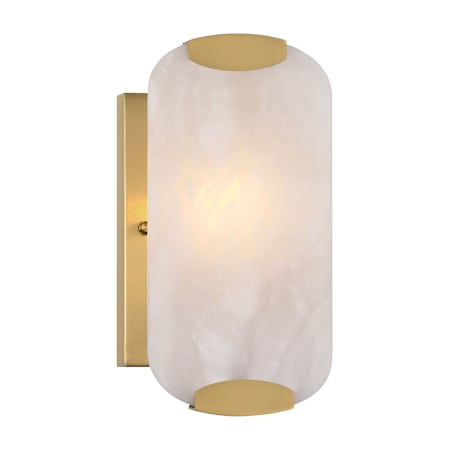 Minka Lavery Glowstone 10" Tall Wall Sconce Legacy Brass