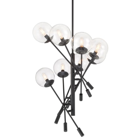 Minka Lavery Auresa 8 Light 32" Wide Pendant Coal