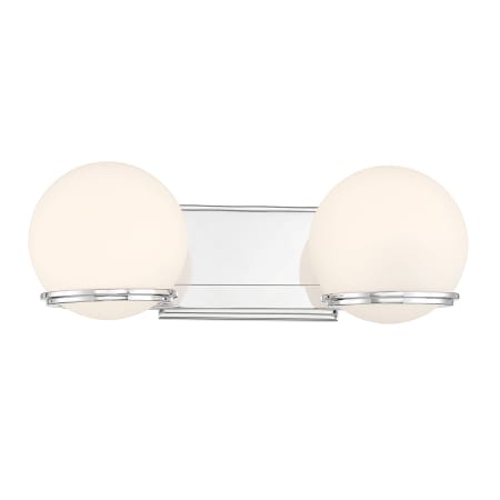 Minka Lavery Hollywood Nights 2 Light 16" Wide LED Vanity Light Chrome