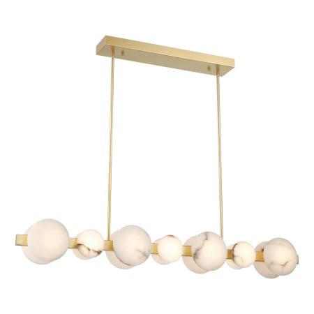 Minka Lavery Zill 48" Wide LED Linear Chandelier Lily Gold