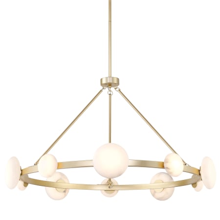 Minka Lavery Zill 42" Wide LED Ring Chandelier Lily Gold