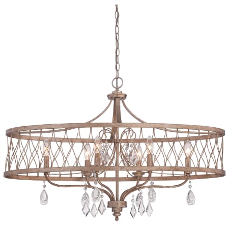 Minka Lavery 6 Light Single Tier Chandeliers from the West Liberty Collection Olympus Gold