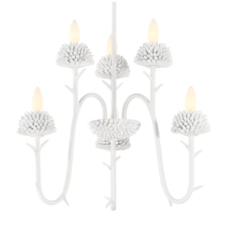 Minka Lavery North Fork 3 Light 24" Wide Multi Light Pendant Sand White