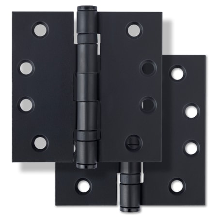 Miseno 4 x 4 Ball Bearing Square Corner Door Hinge - Pair Matte Black
