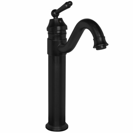 Miseno Traditional 1.2/1.8 GPM Single Hole Vessel Bathroom Faucet Flat Black