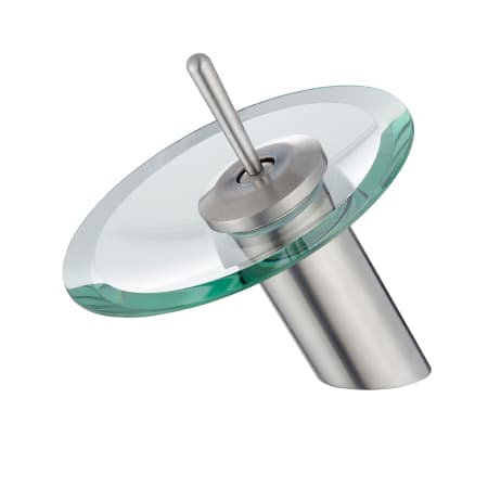 Miseno Torino 1.2 GPM Single Hole Bathroom Faucet Satin Nickel