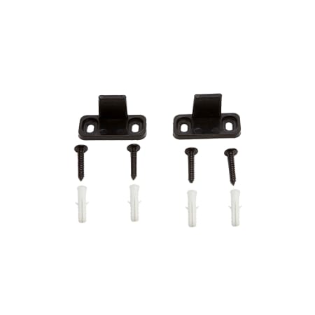 Miseno Barn Door Non Mortise Floor Guide Black