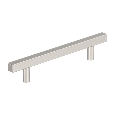 Miseno Hudson 5-1/16 Inch Center to Center Bar Cabinet Pull Brushed Satin Nickel