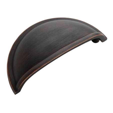 Miseno Shasta 3 Inch Center to Center Cup Cabinet Pull Brushed Oil Rubbed Bronze