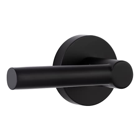 Miseno Elkton Round Rod Passage Door Lever Set Matte Black