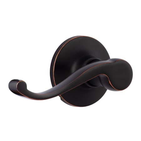Miseno Doyle Closed Scroll Passage Door Lever Set Oil Rubbed Bronze