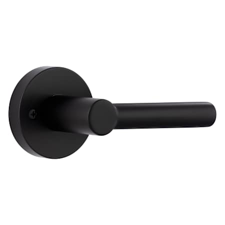 Miseno Elkton Round Rod Non-Turning One-Sided Door Lever Matte Black