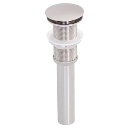 Miseno Pop-Up Vessel Sink Drain Without Overflow Brushed Nickel