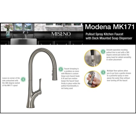 Miseno-MNO3020FC/MK171-Kitchen Faucet Alternate View