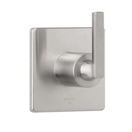 Miseno Elysa Single Handle 6 Function Diverter Valve Trim - Less Valve Brushed Nickel