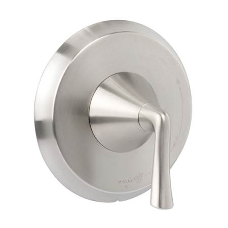 Miseno Bella Single Function Pressure Balanced Valve Trim Only with Single Lever Handle - Less Rough In Brushed Nickel