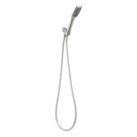 Miseno Elysa 1.8 GPM Single Function Hand Shower Package - Includes Hose and Hand Shower Holder Brushed Nickel