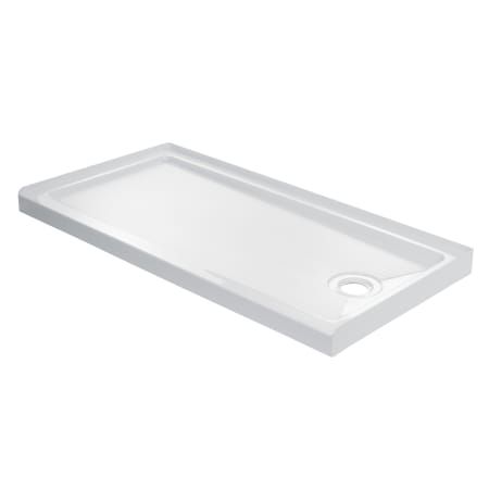 Miseno 59-7/8" x 30" Shower Base with Single Threshold and Right Drain White