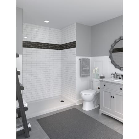 Miseno Readyset 60" X 36" X 96" Fifteen Panel Alcove Shower Wall Kit Cestrum