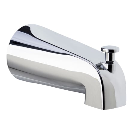 Miseno-MTS-650625E-S-Tub Spout in Polished Chrome Side View