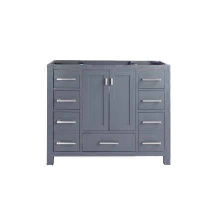 Miseno Wilson 42" Single Free Standing Vanity Cabinet - Less Vanity Top Grey