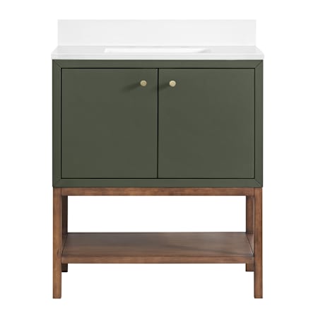 Deep Olive Green