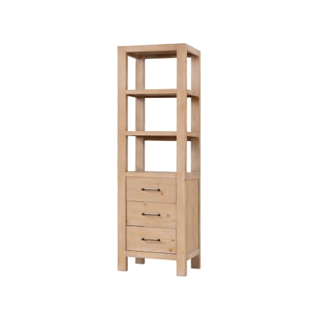 Miseno León 72" Oak Free Standing Storage Cabinet Fir Wood Brown
