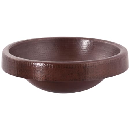 Miseno Granada 17" Circular Copper Drop In Bathroom Sink Antique Copper