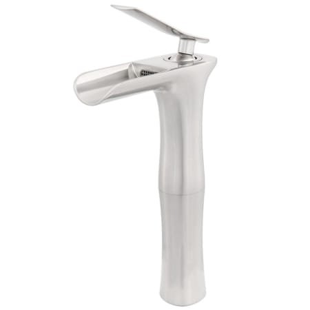Miseno Victoria 1.2/2.2 GPM Single Hole Vessel Bathroom Faucet Brushed Nickel