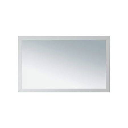 Miseno 48" W x 30" H Rectangular Framed Bathroom Wall Mirror Soft White