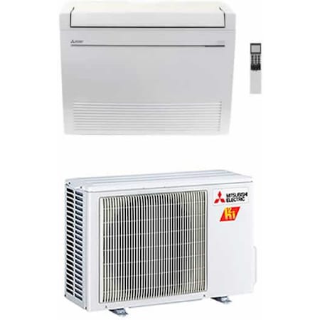 Mitsubishi M Series 12K BTU Cooling / 22.8K BTU Heating 26.7 SEER2 One Zone Floor Console Mini Split Package N/A