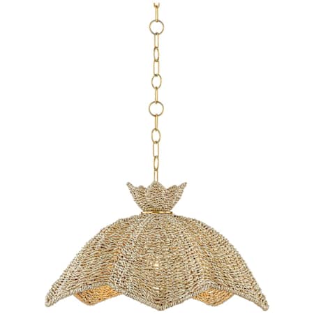Mitzi Solie 22" Wide Pendant Aged Brass