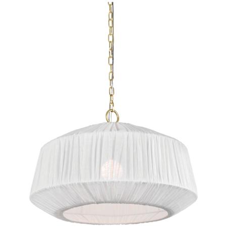 Mitzi Amanza 24" Wide Pendant Aged Brass