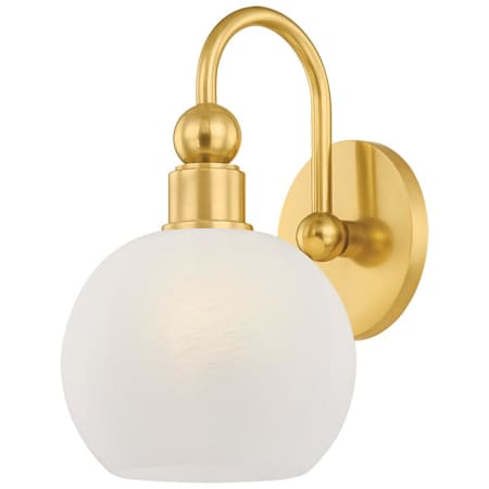 Mitzi Jerica 7" Wide Vanity Light Aged Brass