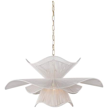 Mitzi Amanda 34" Wide Abstract Chandelier Aged Brass