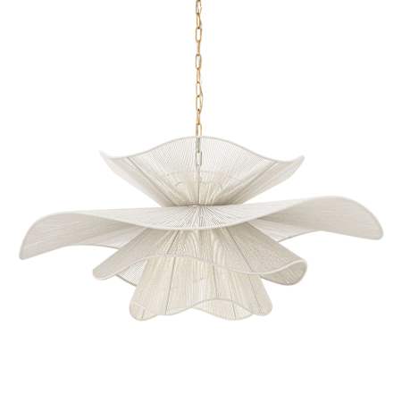 Mitzi Amanda 44" Wide Abstract Chandelier Aged Brass