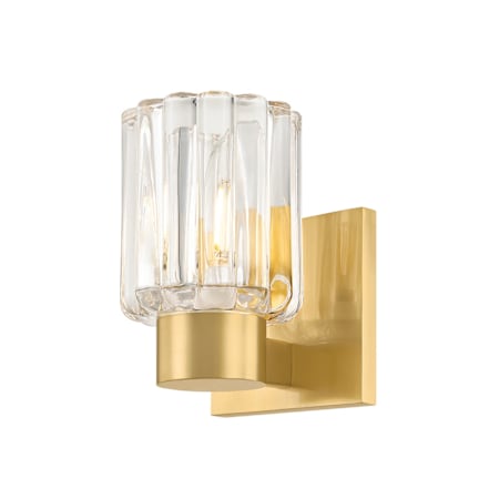 Mitzi Danae Bathroom Sconce Aged Brass