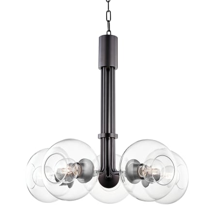 Mitzi Margot 5 Light 25" Wide Chandelier Old Bronze