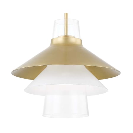 Mitzi Jessy Single Light 16" Wide Pendant Aged Brass