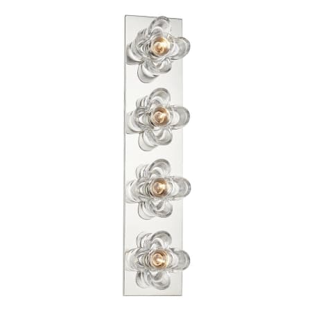 Mitzi Shea 4 Light 22" Wide Vanity Strip Polished Nickel