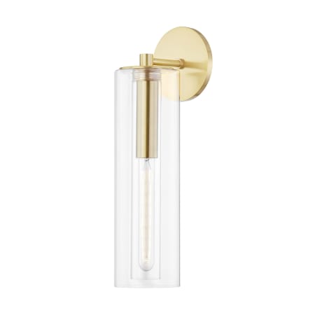 Mitzi Belinda 19" Tall Bathroom Sconce Aged Brass