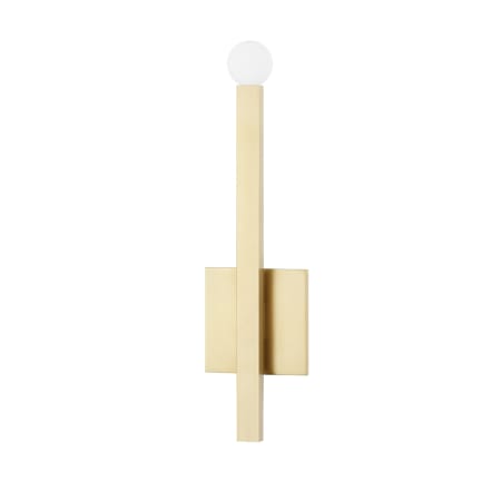 Mitzi Dona 17" Tall LED Bathroom Sconce Aged Brass